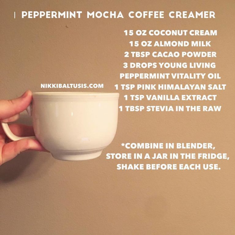 Peppermint Mocha (Non-Dairy) Coffee Creamer