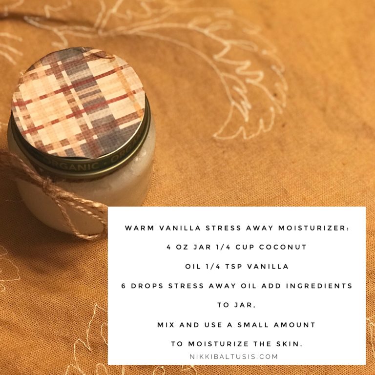 Warm Vanilla Stress Away Oil Moisturizer