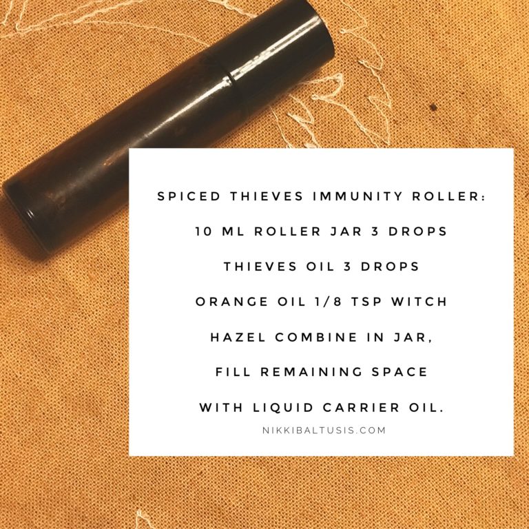 Spiced Thieves Oil Immunity Roller