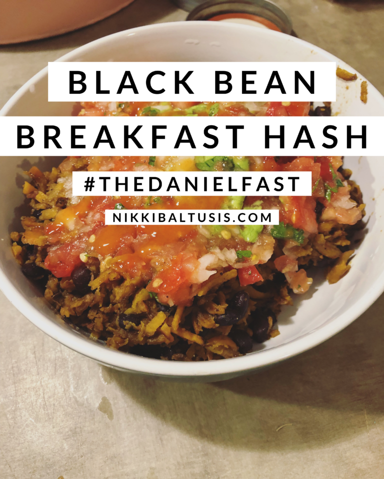 Black Bean Breakfast Hash – The Daniel Fast
