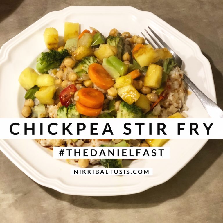 Chickpea Stir Fry – The Daniel Fast