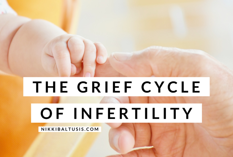 The Grief Cycle of Infertility
