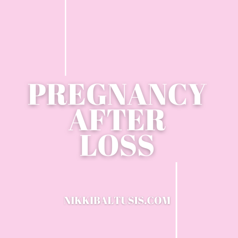 Pregnancy After Loss