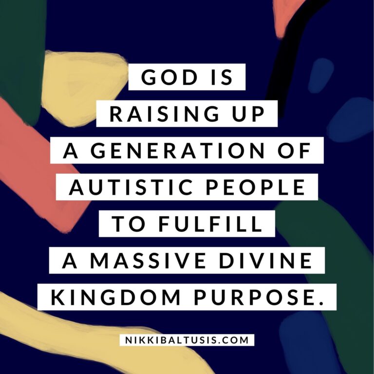 Prophetic Word: God is raising up a generation of Autistic people to fulfill a massive divine Kingdom purpose.